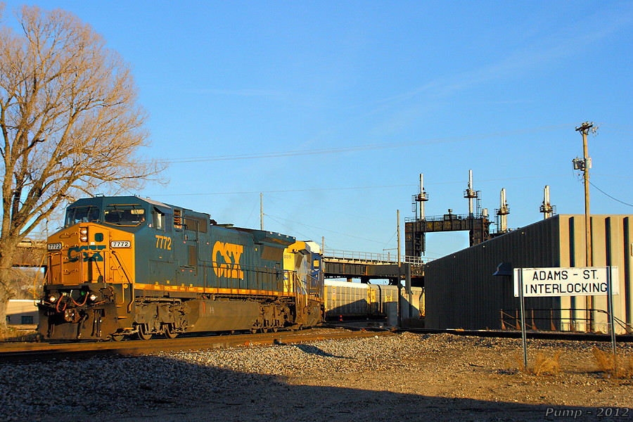 Westbound UP Auto Train